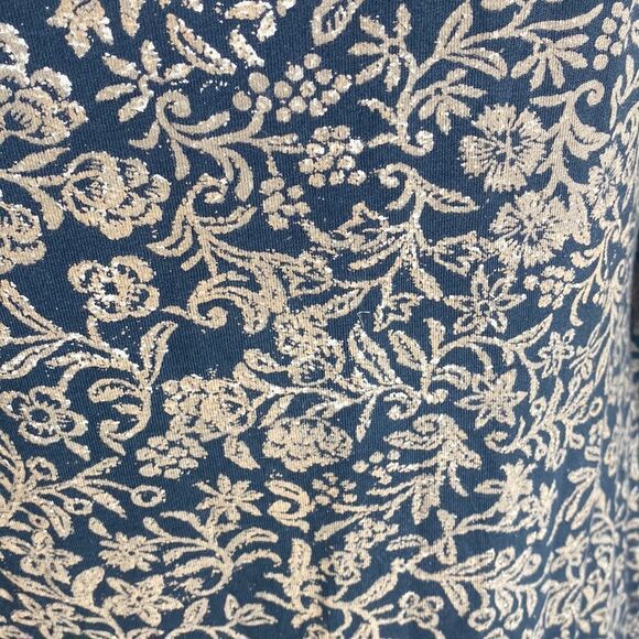 Peruvian connection women’s small long sleeve midi dress Bloomcore earthy eco - Picture 3 of 6